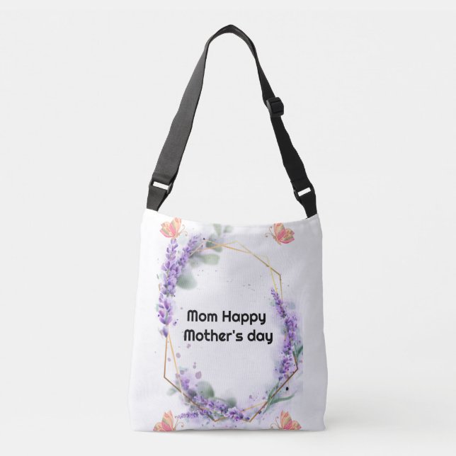 Bolso Cruzado día de madres felices (Anverso)