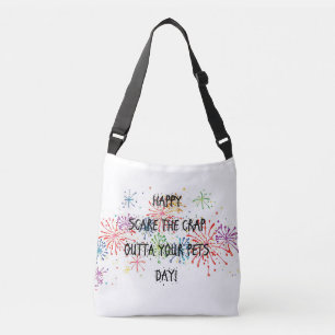 Bolso Cruzado Día Feliz para Asustar a tus Mascotas