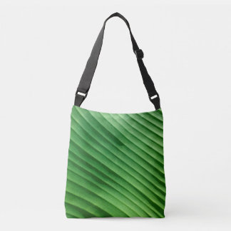 Bolso Cruzado Diagonal verde hoja