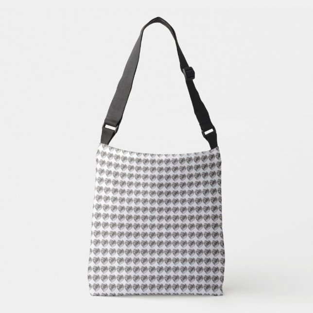 Bolso Cruzado Diamond Heart (Anverso)