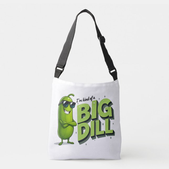 Bolso Cruzado Dill Pickles Lovers Gift - Divertidos diseños de P (Anverso)