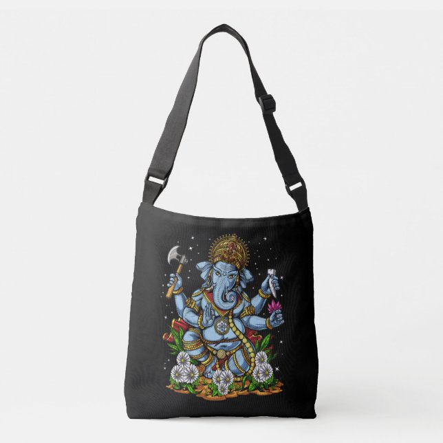 Bolso Cruzado Dios hindú Ganesha (Anverso)