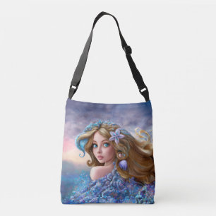 Bolso Cruzado Diosa del Mar de Sirenas Nymph Siren Arte Subacuát