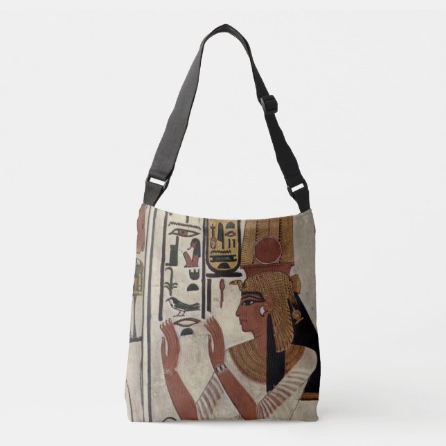 Bolso Cruzado Diosa egipcia Nefertari (Anverso)
