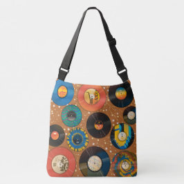 Bolso Cruzado Discotecas de acetato, patrón, música, estilo,