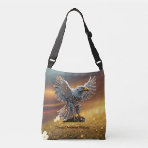 Bolso Cruzado "Diseño de águila de regal radiante"