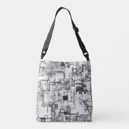 Bolso Cruzado Diseño de Circuito Urbano Digital