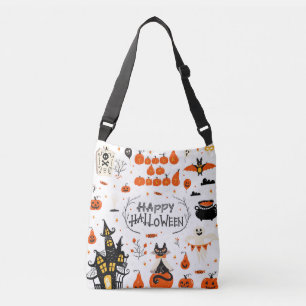 Bolso Cruzado Diseño de conjunto de vintage de elementos de Hall