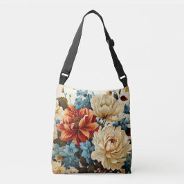 Bolso Cruzado Diseño de flores