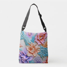 Bolso Cruzado Diseño de flores