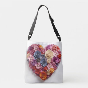 Bolso Cruzado Diseño de flores