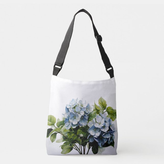 Bolso Cruzado Diseño de flores (Anverso)