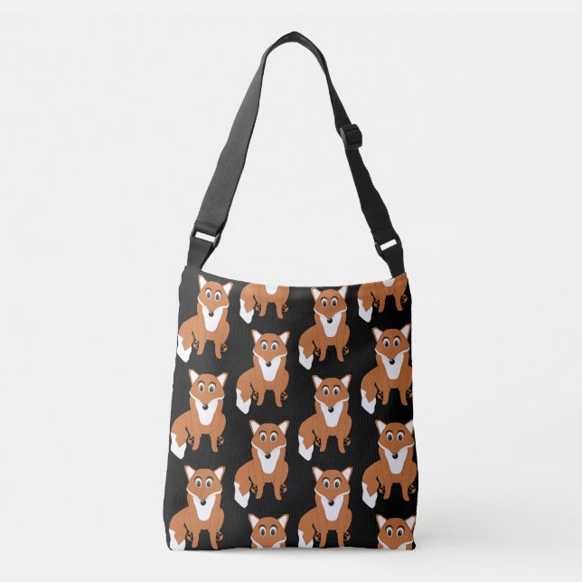 Bolso Cruzado Diseño de Fox (Anverso)