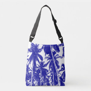 Bolso Cruzado Diseño de palmeras gráficas