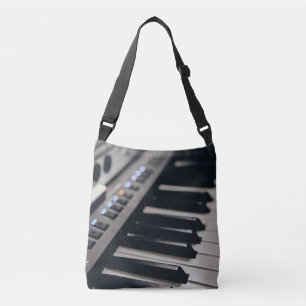 Bolso Cruzado Diseño de piano de cola