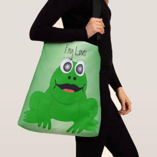 Bolso Cruzado Diseño de rana
