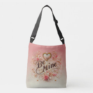 Bolso Cruzado Diseño de San Valentín Sé Mía con Corazón, Cita