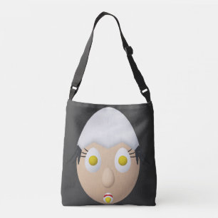 Bolso Cruzado Diseño divertido de personajes de huevo RG & RA