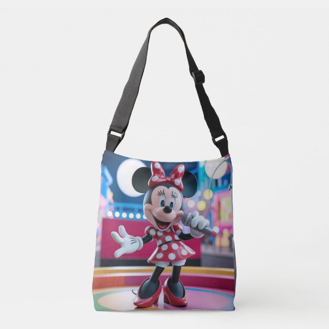 Bolso Cruzado diseño espacial (Anverso)