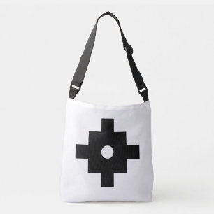 Bolso Cruzado Diseño geométrico de cruz Inka elegante