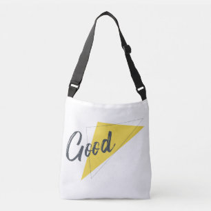 Bolso Cruzado Diseño gráfico moderno, vibrante y audaz de Good