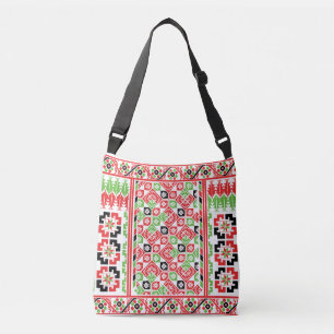 Bolso Cruzado Diseño impreso del bordado palestino Tatreez