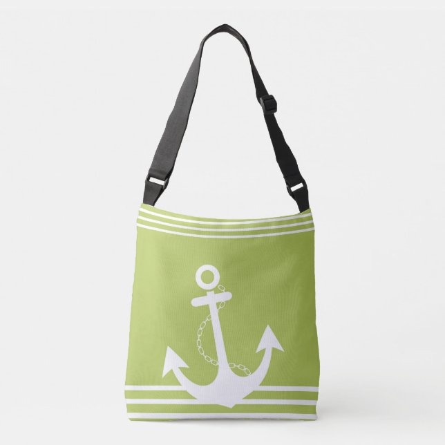 Bolso Cruzado Diseño náutico de moda (Anverso)