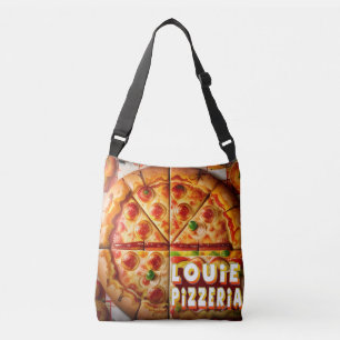 Bolso Cruzado Diseño Pizza Pizzeria
