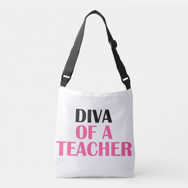 Bolso Cruzado "Diva de un profesor" (Anverso)