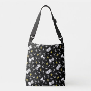 Bolso Cruzado Diversión y flores de Snoopy & Woodstock