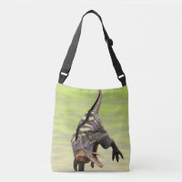 Divertido Arte Prehistórico de Aucasaurus Rugiendo