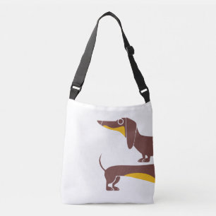 Bolso Cruzado Divertido dachshund lindo para padres de perros la