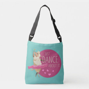 Bolso Cruzado Divertido mensaje de oveja - Solamente baile acerc