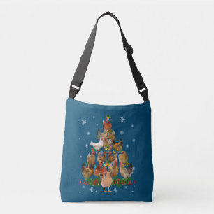 Bolso Cruzado Divertido pollo Mascota Chicken Lover
