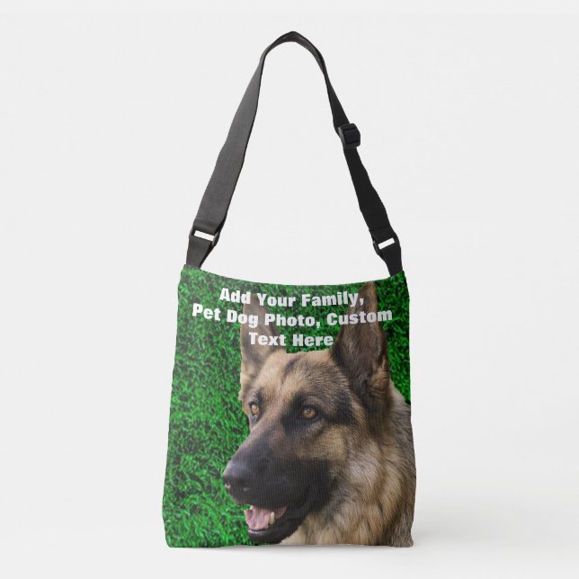 Bolso Cruzado DIY Crea tu propia familia de perros Personalizado (Anverso)