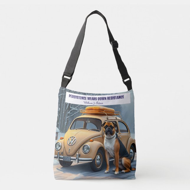 Bolso Cruzado Dog in Snow Bread toast on the Roof (Anverso)