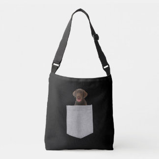 Bolso Cruzado Dog Lover | Cachorro De Labrador De Chocolate En P