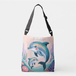 Bolso Cruzado Dolphin Mom and Baby