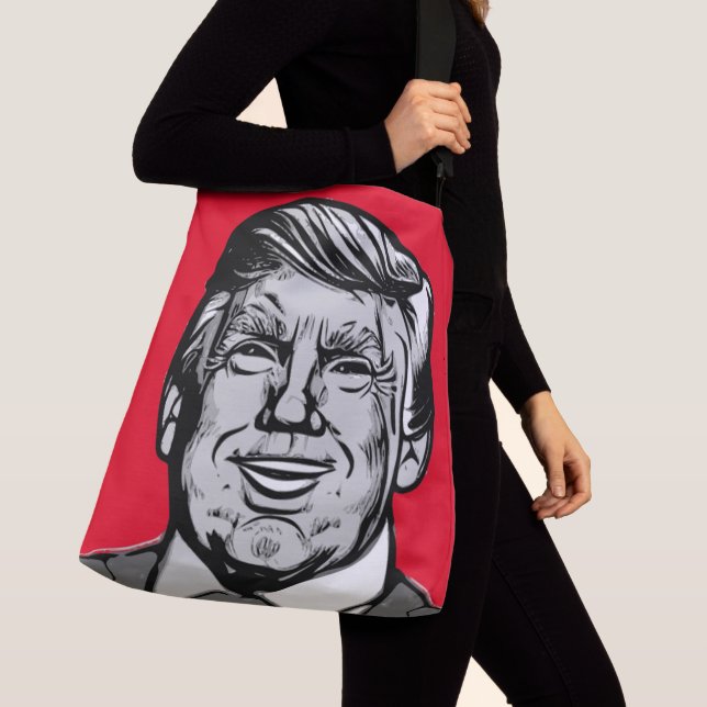 BOLSO CRUZADO DONALD TRUMP (Detalle)