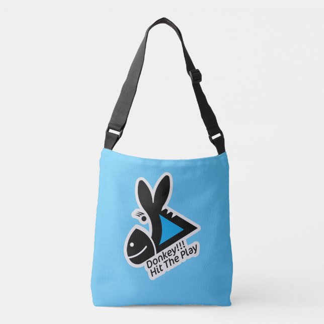 BOLSO CRUZADO DONKEY !!! HIT THE PLAY BY MASANSER PIXELAT (Anverso)