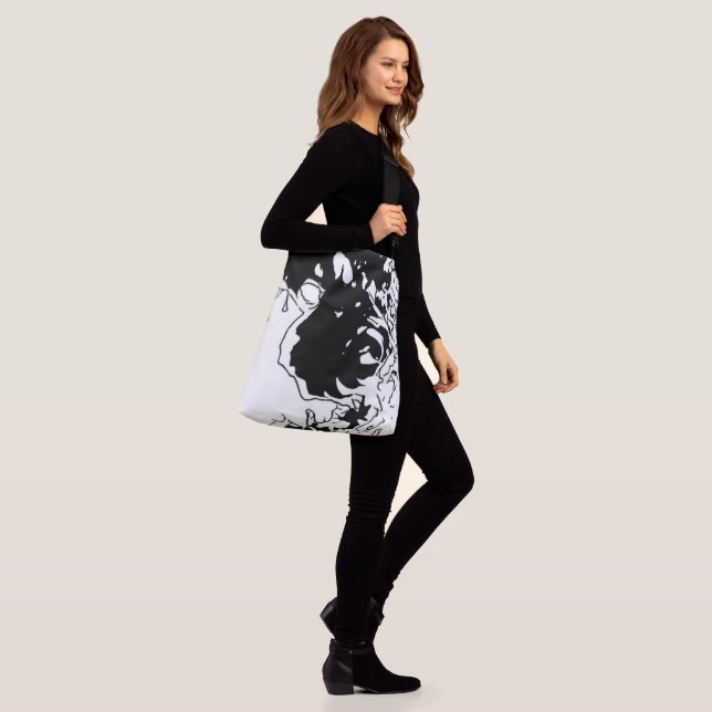 Bolso Cruzado Doodle de Flor (Puesto)