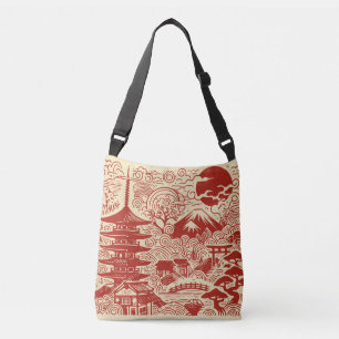 Bolso Cruzado Doodle japonés