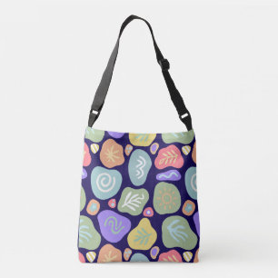 Bolso Cruzado Doodles de ensueño - Diseño del Motivo de la Natur