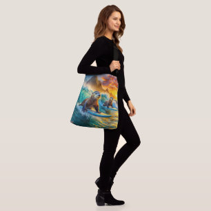 Bolso Cruzado Dos otros diseños de surf de Rich AMeN Gill