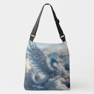 Bolso Cruzado Dragón asombroso rodeado de nubes