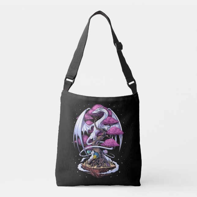 Bolso Cruzado Dragon Cherry Blossom (Anverso)