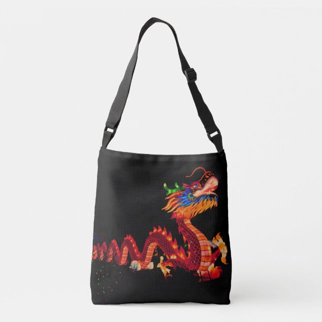 Bolso Cruzado Dragón del desfile chino (Reverso)