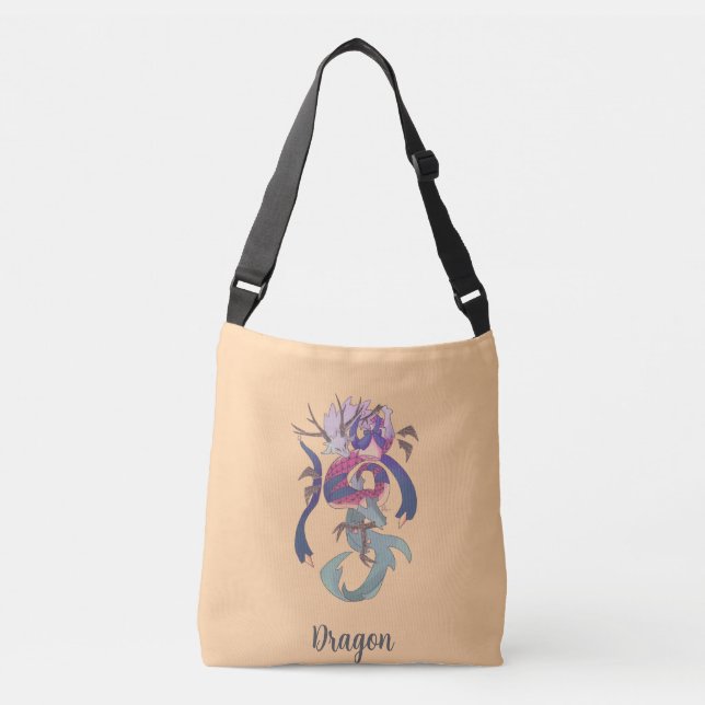 Bolso Cruzado Dragon, draak (Anverso)