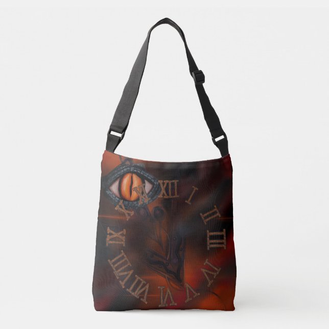 Bolso Cruzado Dragones (Anverso)