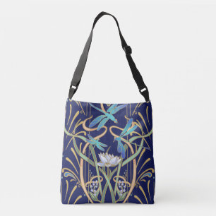 Bolso Cruzado Dragonflies Art Nouveau